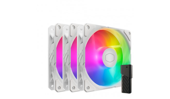 "120mm Cooler Master SickleFlow Edge 120 - White Edition"