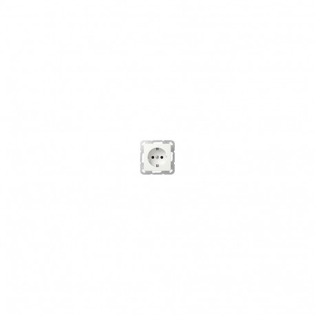 "Gira 475527 SCHUKO-Steckdose uP ohne Bef.-Krallen+SafetyPlus Sys.55 rw matt"
