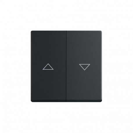 "BUSCH JAEGER BJ 1785 JA-885 Abdeck.f.Jalousie- Schalter/Taster future linear schwarz"