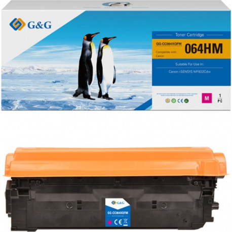 G&G Toner G&G compatible toner for Canon 064 HM  NT-CC064XQFM-RC  magenta  10500s  high capacity (69