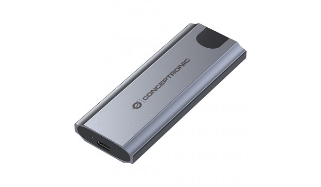 "CONCEPTRONIC SSD Gehäuse M-Key M.2->M/B+M-Key/USB-C3.2 gr"