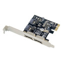 "SATA 1xPCIe Card 2xeSATA/2xiSATA 6Gbps"