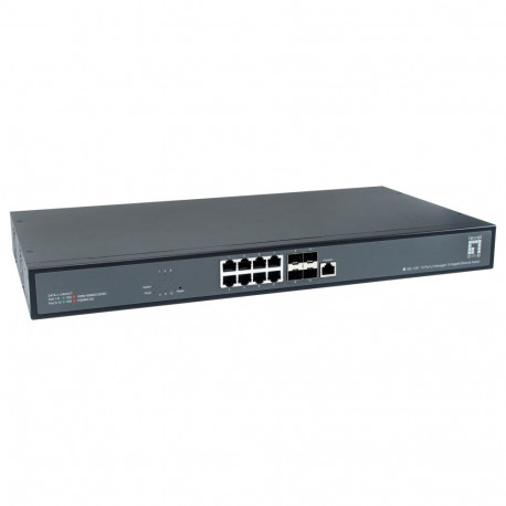 "Switch 8x10GE/4x10GSFP+ 19"" Managed L3"