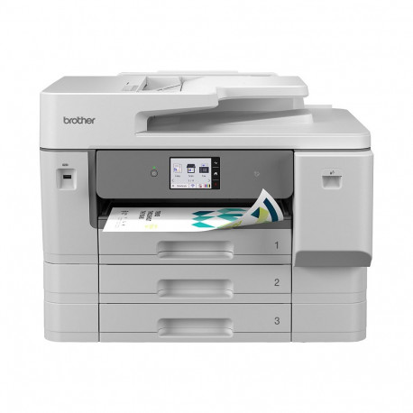 "BROTHER MFC-J6977DW Full duplex A3 colour inkjet multifunction printer 3x 250-sheet paper trays net