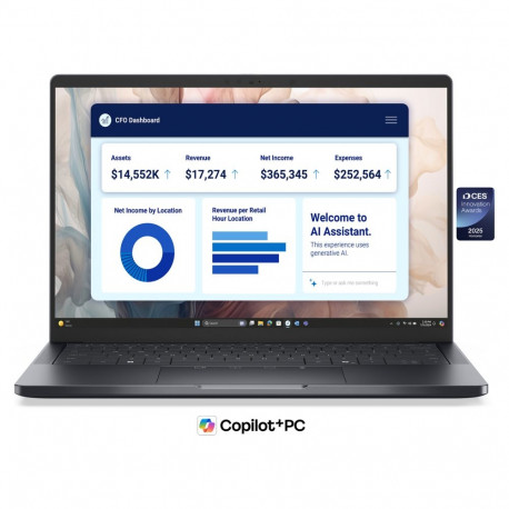 "Dell Pro 14 Premium PA14250 CU5 236V/16GB/512SSD/W11 Pro 3Y ProSpt"