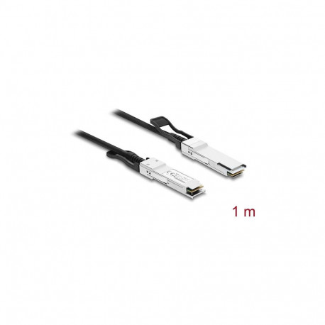 "Twinax Kabel QSFP28 Stecker zu QSFP28 Stecker 100 Gbps 1 m"