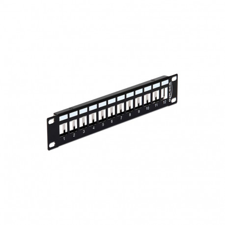 DELOCK patchpaneel 10 keystone 12-port M