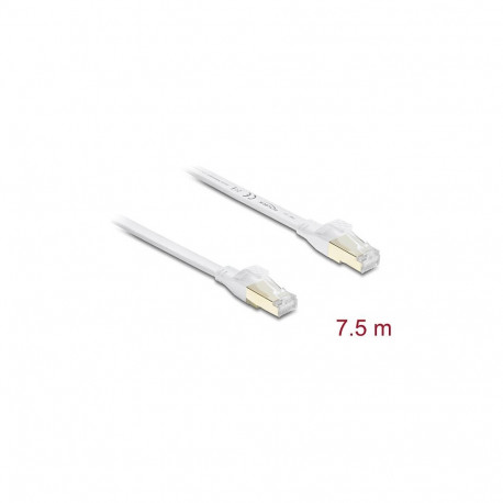 "DELOCK RJ45 Flachband Patchkabel Cat.8.1 U/FTP 40Gbps, 7,5m"