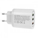 Maclean laadija 3xUSB MCE479W