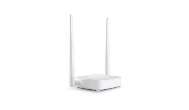 Tenda traadita ruuter N301 Fast Ethernet ühiribaline (2.4GHz), valge