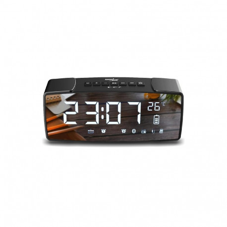 Greenblue 62917 Clock Digital Black, Grey
