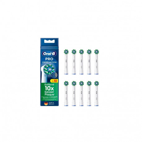 Oral‑B EB Pro Cross Action Brush attachments 10 pcs