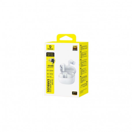 Baseus Earphone Bluetooth BP1 Pro TWS, ANC, BT 6.0, White (A0010505)