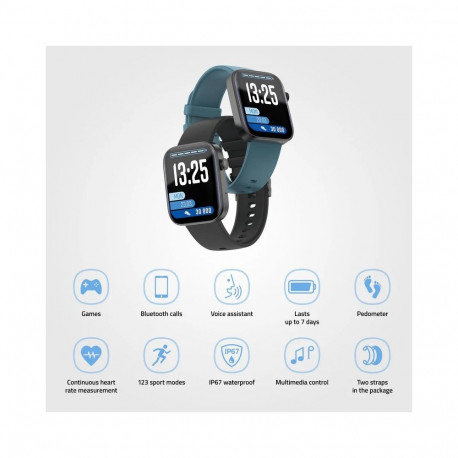 Smartwatch - LAMAX BCool2 Plus Black 1.8″