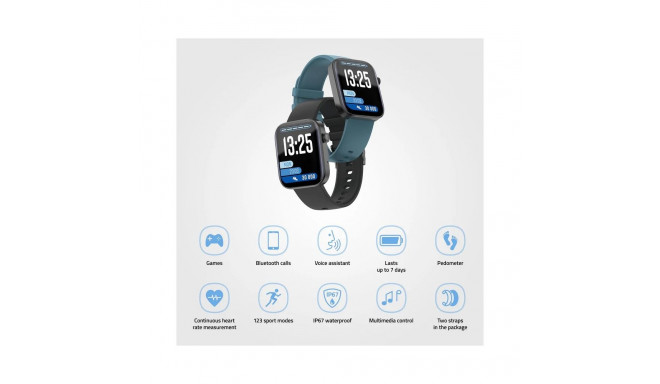 Smartwatch - LAMAX BCool2 Plus Black 1.8″