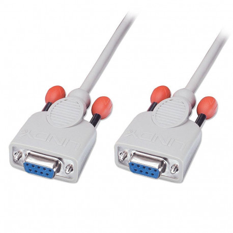 Serial Cable - Lindy Null Modem RS-232 Cable 9-Pin Female, 2m