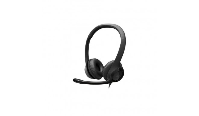Logitech H390 USB Black