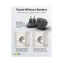 Goobay reisadapter UK–Euroopa, must
