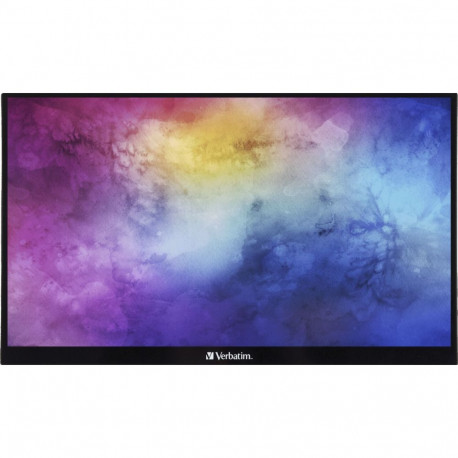 Verbatim 49591 computer monitor 35.6 cm (14") 1920 x 1080 pixels Full HD LCD Touchscreen Black