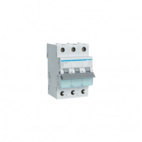 "Hager Leitungsschutzschalter MCS332 3polig 6kA C-32A QuickConnect 3M"