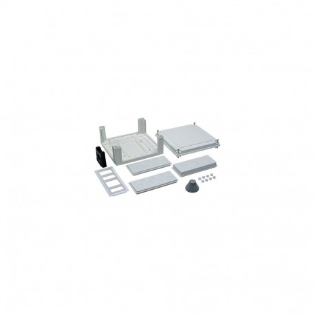 "Hager Kabelanschlusskasten univers U84LS 324x307x149 IP54 SKII seitlich leer"
