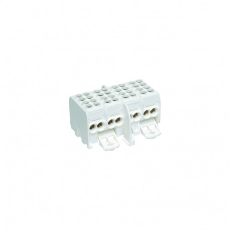 Hager peajuhtme haruklemm KH24C universZ 4P 2x25/2x16qmm sõrmekaitsega