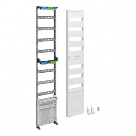 Hager jaotusplokk universZ ZU59VT7APZ2 1350mm 7-realine 1-väljaga koos APZ all