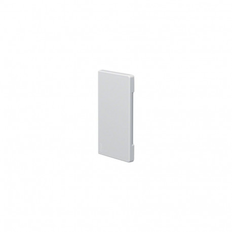 "Hager Endstck kaschierend BR6513069016 hfr PC/ABS zu BR/A OT80mm verkehrswei"