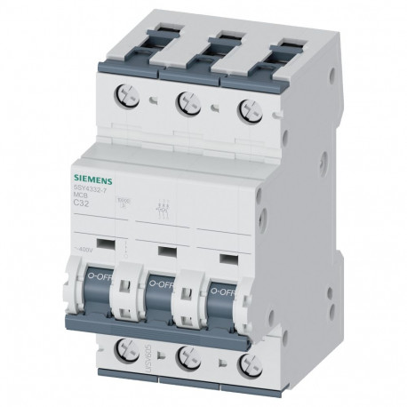 "Siemens Automat C 32A 5SY43327 400V 10kA 3p"