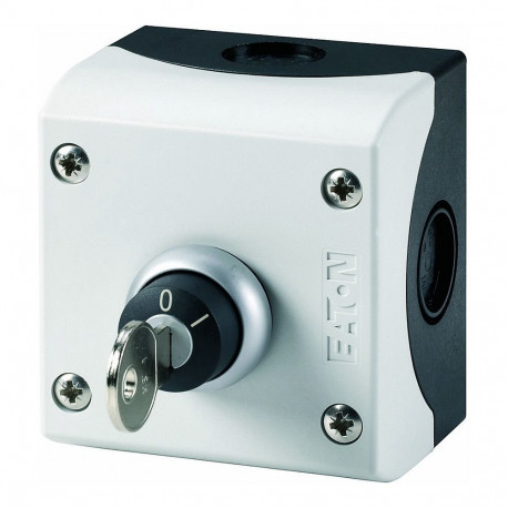 "EATON M22-WRS/KC11/I 216526 Schlsseltaster 1S+1 2Stellungen Aufbau"