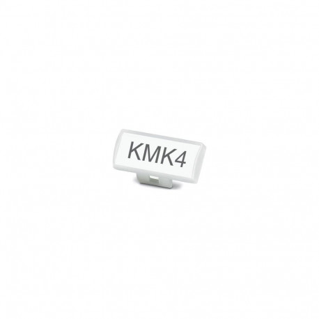 Phoenix kaablimarker 1005305 KMK 4 plastist ilma rihmata sisestussiltidele 40x17mm