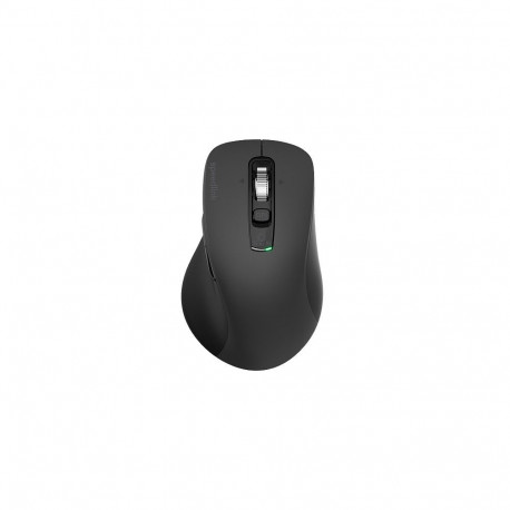 VELORA Rechargeable Mouse - Wireless, Bluetooth, Smart Flying Scroll Wheel, black