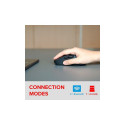VELORA Rechargeable Mouse - Wireless, Bluetooth, Smart Flying Scroll Wheel, black