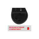 VELORA Rechargeable Mouse - Wireless, Bluetooth, Smart Flying Scroll Wheel, black