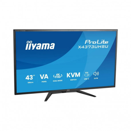 Monitor - iiyama ProLite X4373UHSU-B2 43-Inch 4K UHD 120 Hz