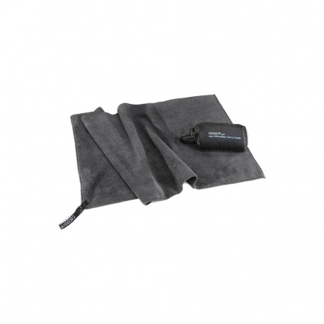 Travel Towel - COCOON Microfibre Terry Towel M 90 × 50 cm Grey