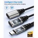 PremiumCord adapter USB-C Splitter 2in1