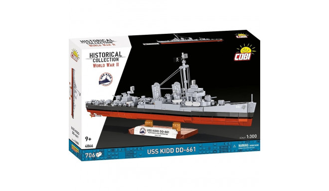 Bricks USS Kidd DD-661