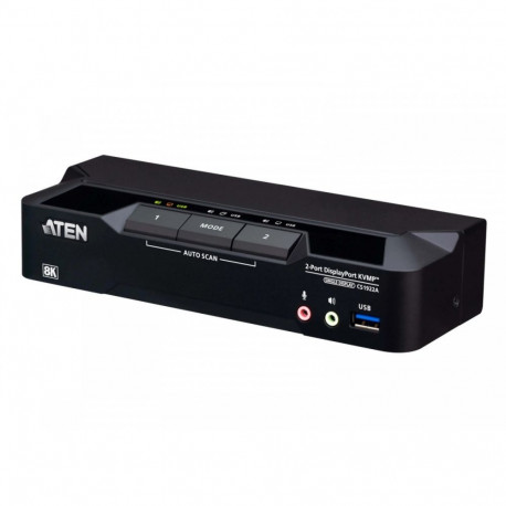 KVMP kvm-lüliti 2-pordiline USB 3.0 8K DP