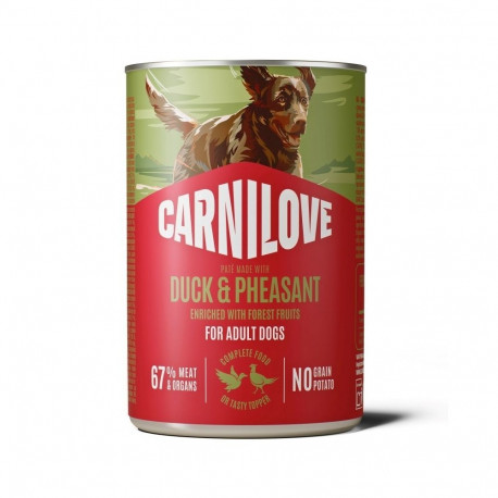 CARNILOVE märg koeratoit pardiga ja faasaniga 400g