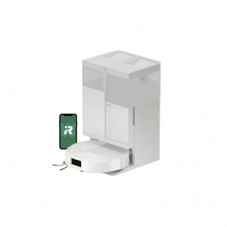 iRobot robottolmuimeja Roomba Plus 515 Combo koos AutoWash dokkimisjaamiga, valge