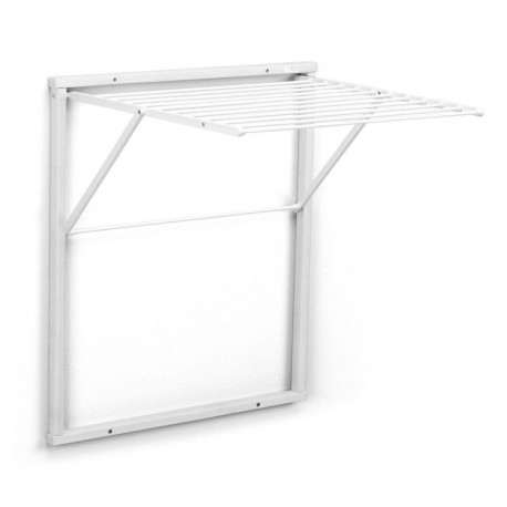 ARREDAMENTI KLEDY seinale paigaldatav riidekuivatusrest 80x69cm, valge