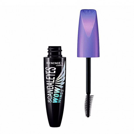 Rimmel ripsmetušš Scandaleyes Wow Wings Nº003 12ml, ekstreemne must