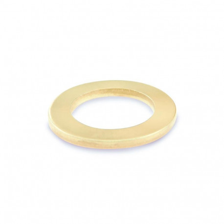 WASHERS 11X16X2 BRASS PLAT(DOORS)/18PCS