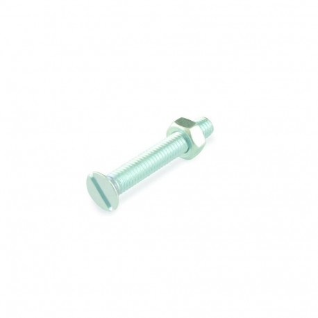 MACHINE SCREW M 5X20 ZINC DIN963/9PCS