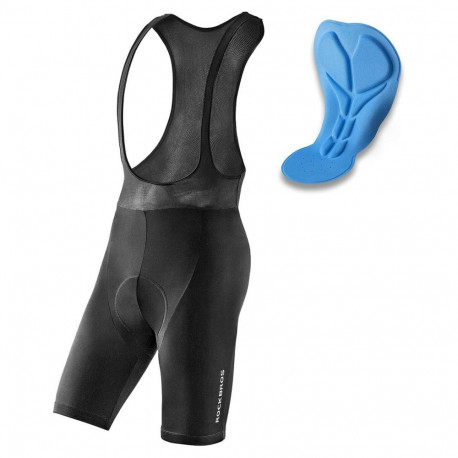 Rockbros Rockbros RK20024XL bib shorts with XXXXL insert - black