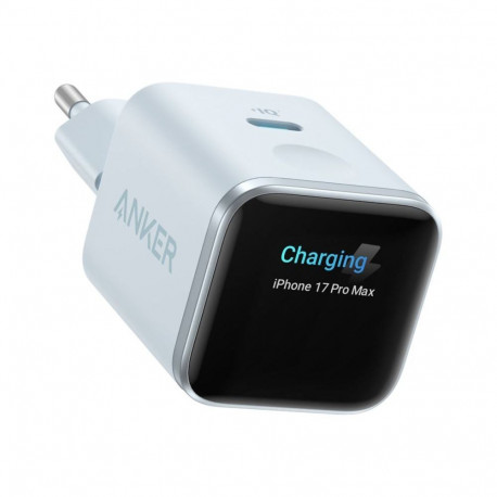 Anker Nano Charger 45W, Smart Display, Blue |