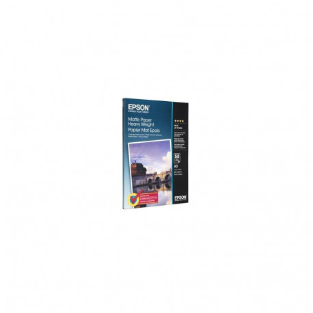 Epson Matte Paper Heavy Weight, DIN A3, 167g/m2, 50 Sheets