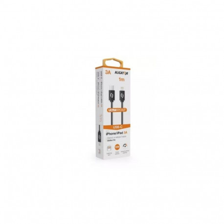 Aligator KALP3AUCLIBK lightning cable 1 m Black
