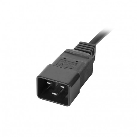 Lanberg Power Distribution unit (PDU) 19" 1U 16A 2M 4x C19 6x IEC C13 Sockets C20 | PDU-04I1906I-020